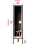 LED Işıklı Boy Aynası Lazer Kumlamalı 145X35 cm 5
