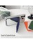 Apple Iphone ile Uyumlu Aynalı Iq Animasyonlu Magsafe Özellikli Deri Cüzdan (Dark Blue) 3