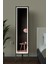 LED Işıklı Boy Aynası Lazer Kumlamalı 145X35 cm 4