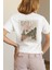 Zuno Kadın Comfort Fit Adventure Baskılı T-Shirt 1
