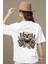 Zuno Kadın Comfort Fit Eternal Horror Baskılı T-Shirt 1
