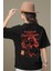 Zuno Kadın Comfort Fit Apocalypse Baskılı T-Shirt 1
