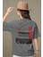 Zuno Kadın Comfort Fit Butterfly Baskılı T-Shirt 1