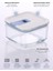 Perfect Seal Kare Cam Saklama Kabı 350 ml 1
