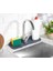Musluk Emici Mat, Silikon Katlanabilir Musluk Sıçrama Koruması Lavabo Damlama Matı Su Tutucu Lavabo Matı Kurutma Matı Mutfak ve Banyo Için Lavabo Aksesuarları (Gri) 3