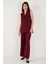 Oversize Fit Mono Yaka Kolsuz Düğmeli Ceket Yelek Bayan Yelek 6521177 5