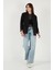 Regular Fit Mono Yaka Desenli Astar Detaylı Blazer Ceket Bayan Ceket 6524430 3
