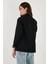 Regular Fit Mono Yaka Desenli Astar Detaylı Blazer Ceket Bayan Ceket 6524430 7