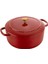 Bellamonte Fırın Tenceresi, Kızartma Tenceresi, Dutch Oven, Emaye Dökme Demir, Yuvarlak, 24 Cm, 4,0 L, Kırmızı 1