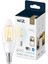 Wi-Fi 40W Sarı/beyaz Şeffaf Cam Mum Tipi Akıllı Ampul C35 E14 1
