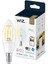 Wi-Fi 40W Sarı/beyaz Şeffaf Cam Mum Tipi Akıllı Ampul C35 E14 3