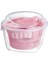 4.4 Litre Büyük Boy Vega Salata Kurutucusu - Sebze Kurutucu - Meyve Kurutucu - Süzgeç - Salata Kurutma Aleti - Pp+ (Pembe) 1