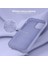 Apple Iphone 14 Plus Uyumlu Özel Ipeksi Dokunuş Hissi Veren Içi Yumuşak Kadife Lansman Silikon Kılıf Kapak (Derin Mor) 3