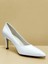 000003 Renk Beyaz Rugan Kadın Stiletto Topuk 6-8 cm Arası 1