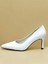000003 Renk Beyaz Rugan Kadın Stiletto Topuk 6-8 cm Arası 3