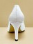 000003 Renk Beyaz Rugan Kadın Stiletto Topuk 6-8 cm Arası 5