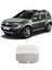 Dacia Duster Uyumlu 2010-2017 Krom Depo Kapağı Paslanmaz Çelik 1