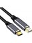 USB C 3.1 Type C To Mini Display 4K 60Hz Görüntü Aktarıcı Kablo 1.8m 5