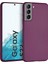 Matte Silicone Samsung Galaxy S22 Için Kılıf Mor [galaxy S22 ile Uyumlu Kılıf - Mor] 2