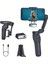 Otomatik Yüz Izleme 3 Eksenli Gimbal Telefon Tutucu 360 ° Ayarlanabilir Selfie Çubuğu-Tripod 1