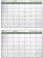 Manyetik Yapışkanlı Bir Aylık Program Planlayıcı Takvim 85X56 cm Gri 3