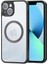 Polham Iphone 12 Pro Uyumlu Premium Buzlu Sert Kamera Koruyuculu Kılıf, Magsafe Uyumlu Kılıf 1