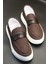 Erkek Haki Klasik Sneaker Ayakkabı 4