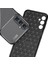Galaxy A05S Kılıf Kamera Korumalı Karbon Desenli Lux Negro Silikon - Siyah + Nano Ekran Koruyucu 5