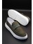 Erkek Haki Klasik Sneaker Ayakkabı 2