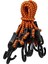 Mabc-18 Çok Amaçlı Ayarlanabilir Kancalı Bungee Kordonları, 45 Cm, Turuncu/siyah, 10 Adet 1