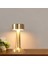 LED Şarj Edilebilir Taşınabilir Masa Lambası - Dokunmatik Aç/kapa ve Parlaklık Ayarı, 3 Renk Seçeneği (Gold, Dalya) 1