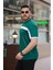 Erkek Şerit Detaylı Kısa Kollu T-Shirt 2