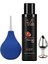 Jel Çilek 125 ml Anal Temizleme Pompası Metal Taşlı Plug 3