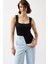 Kare Yaka Kalın Askılı Bodysuit 1