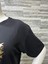 Büyük Beden Yeni Sezon Rahat Konfor Modeli Baskılı Kısa Kollu Penye T-Shirt 6