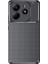 Xiaomi Redmi Note 14 4g Kılıf Kamera Korumalı Karbon Desenli Lux Negro Silikon - Siyah + Tam Kaplayan Ekran Koruyucu 1