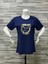 Büyük Beden Yeni Sezon Rahat Konfor Modeli Baskılı Kısa Kollu Penye T-Shirt 1
