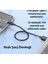 Elektronik Kısa 30 cm 27W Hızlı Type C Şarj Kablosu USB To Type-C Dönüştürücü Pd Hızlı Şarj Data Kablo, Powerbank ve Araç Içi Şarj Kablosu Huawei Samsung Uyumlu 2