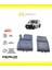 Fiat Fiorino Ön 2 Parça 2008 ve Üstü Uyarlanabilir Universal Havuzlu Paspas 1