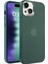 Labs Buff Iphone 15 Plus ile Uyumlu New Corner Kamera Kapaklı Standlı Kılıf (Yeşil) 1