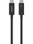 Active Thunderbolt 4 Kablo (2m 6.6ft), 100W Güç Dağıtımı Pd Etkinleştirilmiş USB Tip C Bağlantısı, USB 4 Uyumlu ve Daha Fazlasıyla Uyumlu, Siyah 1