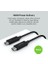 Active Thunderbolt 4 Kablo (2m 6.6ft), 100W Güç Dağıtımı Pd Etkinleştirilmiş USB Tip C Bağlantısı, USB 4 Uyumlu ve Daha Fazlasıyla Uyumlu, Siyah 3