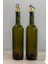 750 ml Yeşil Yağdanlık Şişesi Yağlık Gold Akıtıcılı Kapaklı Sızdırmaz Cam Şişe 2&apos;li 750 cc 3