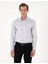 Erkek Gri Slim Fit Uzun Kollu Basic Gömlek 50305127-VR024 3