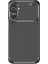 Galaxy A35 Kılıf Kamera Korumalı Karbon Desenli Lux Negro Silikon - Siyah + Cam Ekran Koruyucu 8