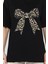 Kurdele Baskılı Oversize T-Shirt 2