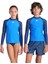 Unısex Jr Arena Rash Vest L/s Allover Uv Korumalı Tişört 1