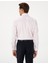 Erkek Açık Pembe Slim Fit Uzun Kollu Basic Gömlek 50305127-VR078 5