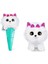 CCN00000 Coco Cones Mini Pelüş 2