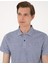 Erkek Lacivert Slim Fit Tişört 50306059-VR033 2
